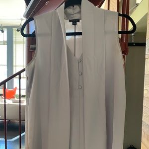 Silk Button Down Top